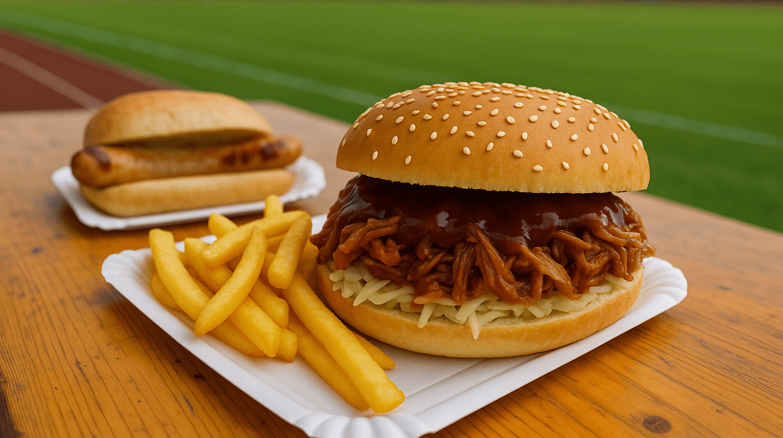 Pulled Pork Burger und weitere kulinarische Highlights Pulled Pork Burger und weitere kulinarische Highlights